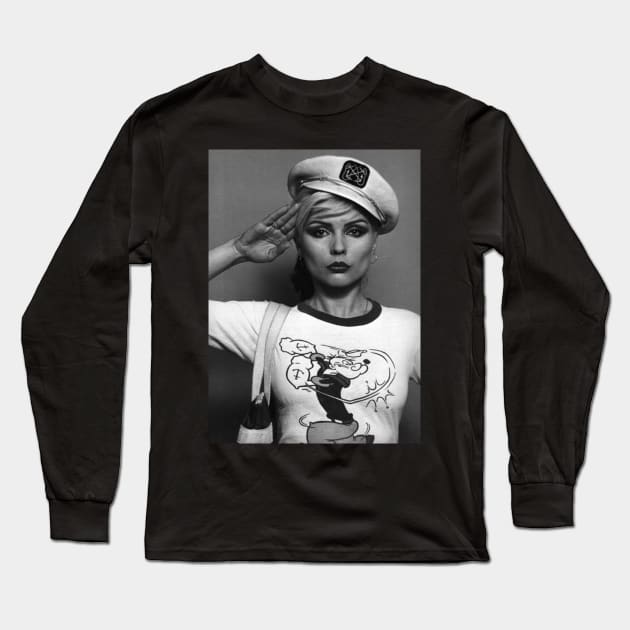 Blondie Capt Long Sleeve T-Shirt by Gold The Glory Eggyrobby